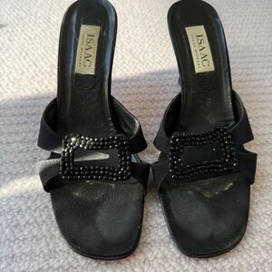 Isaac Mizrahi Satin Heels